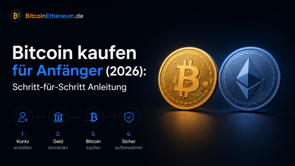 Bitcoin kaufen für Anfänger – Schritt-für-Schritt-Anleitung